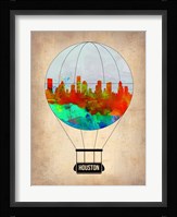 Houston Air Balloon Fine Art Print