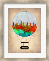 Houston Air Balloon Fine Art Print