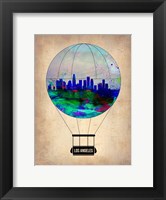 Los Angeles Air Balloon Fine Art Print