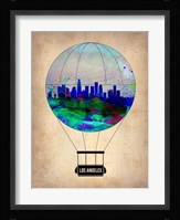 Los Angeles Air Balloon Fine Art Print