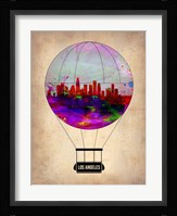 Los Angeles Air Balloon 2 Fine Art Print