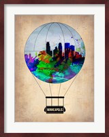 Minneapolis Air Balloon Fine Art Print