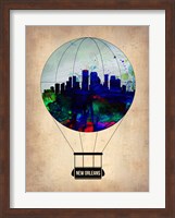 New Orleans Air Balloon Fine Art Print