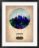 New Orleans Air Balloon Fine Art Print