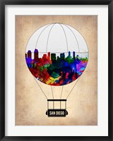 San Diego Air Balloon Fine Art Print