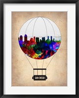 San Diego Air Balloon Fine Art Print