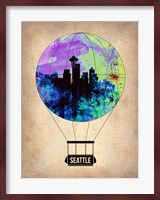 Seattle Air Balloon Fine Art Print