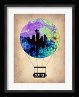 Seattle Air Balloon Fine Art Print
