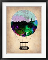 Florence Air Balloon Fine Art Print
