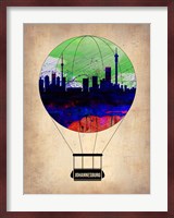 Johannesburg Air Balloon Fine Art Print