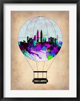 Kuala Lumpur Air Balloon Fine Art Print