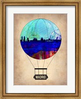 Madrid Air Balloon Fine Art Print