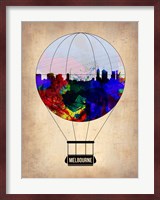 Melbourne Air Balloon Fine Art Print