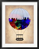 Melbourne Air Balloon Fine Art Print