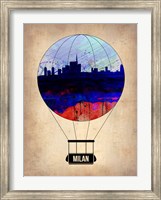 Milan Air Balloon Fine Art Print