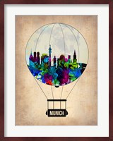 Munich Air Balloon Fine Art Print