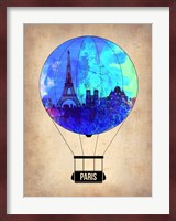 Paris Air Balloon Fine Art Print