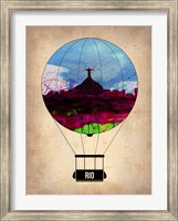 Rio Air Balloon Fine Art Print