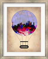 Shanghai Air Balloon Fine Art Print