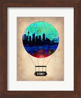 Sydney Air Balloon Fine Art Print