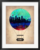 Sydney Air Balloon Fine Art Print