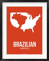 Brazilian America 1 Fine Art Print