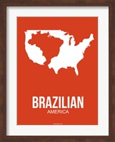 Brazilian America 1 Fine Art Print