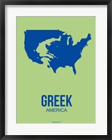 Greek America 2 Fine Art Print