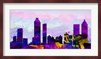 Atlanta City Skyline Fine Art Print