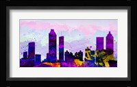 Atlanta City Skyline Fine Art Print