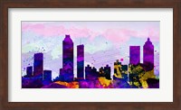 Atlanta City Skyline Fine Art Print
