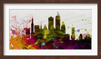 Boston City Skyline Fine Art Print