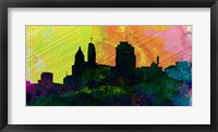 Cincinnati City Skyline Fine Art Print