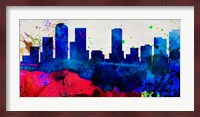 Denver City Skyline Fine Art Print