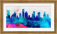Houston City Skyline Fine Art Print