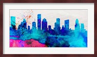Houston City Skyline Fine Art Print