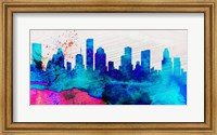 Houston City Skyline Fine Art Print