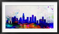 Los Angeles City Skyline Fine Art Print