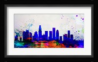 Los Angeles City Skyline Fine Art Print