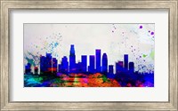 Los Angeles City Skyline Fine Art Print