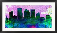 Phoenix City Skyline Fine Art Print