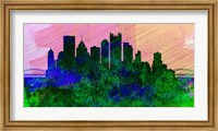 Pittsburgh City Skyline Fine Art Print