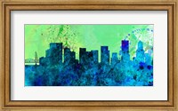 Portland City Skyline Fine Art Print