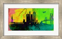 San Francisco City Skyline Fine Art Print