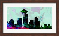 Seattle City Skyline Fine Art Print
