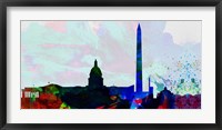 Washington DC City Skyline 2 Fine Art Print