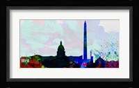 Washington DC City Skyline 2 Fine Art Print