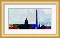Washington DC City Skyline 2 Fine Art Print