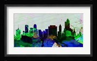 Tulsa City Skyline Fine Art Print