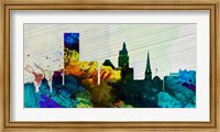 Providence City Skyline Fine Art Print